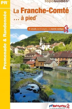 Ffrandonnée Franche-Comté à pied 41 circuits