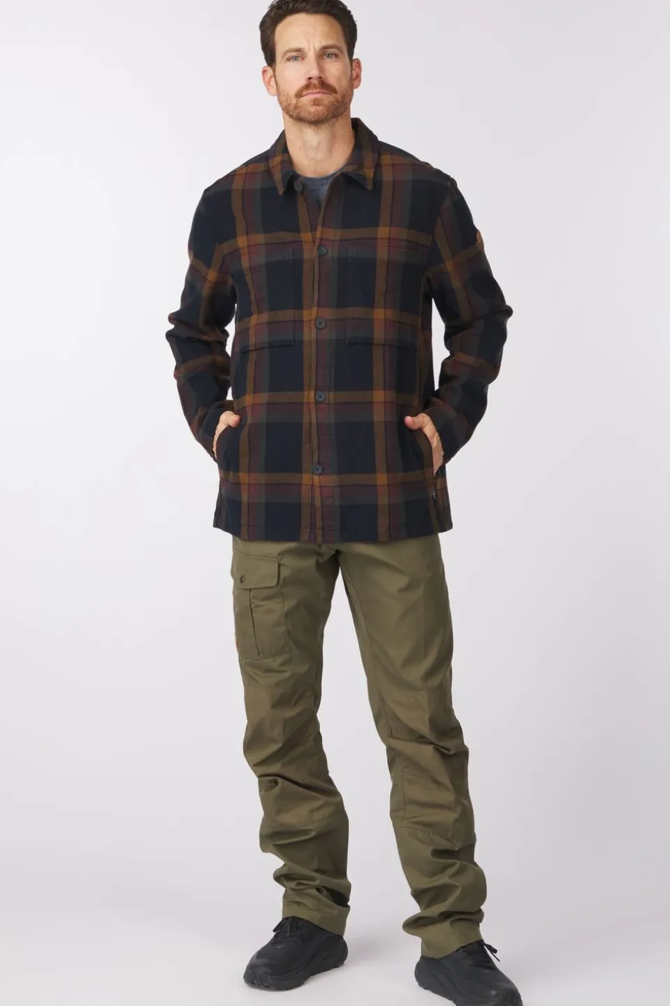 Fjällräven Hemd Singi Flannel Overshirt M