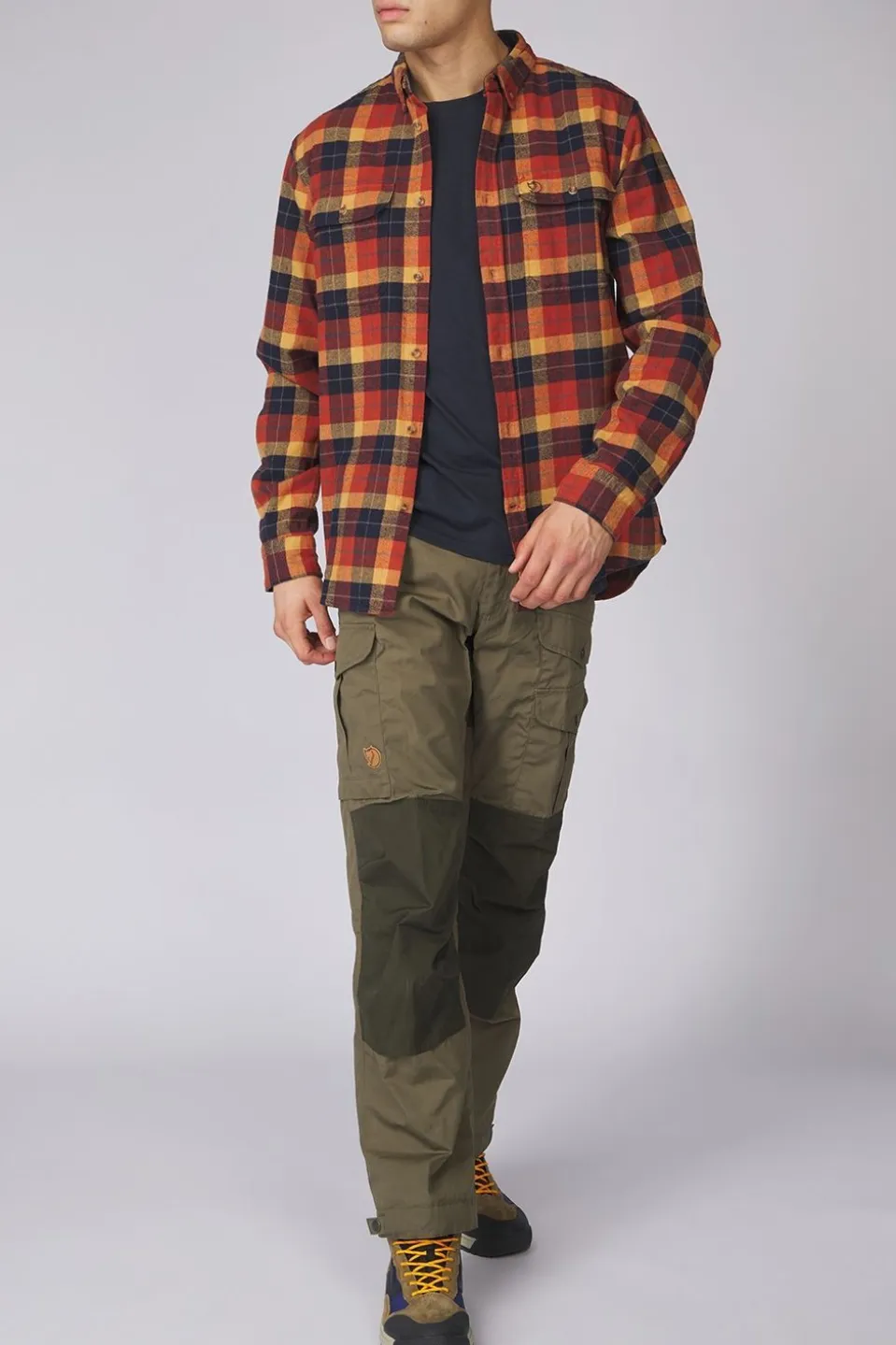 Fjällräven Hemd Singi Heavy Flannel Shirt M