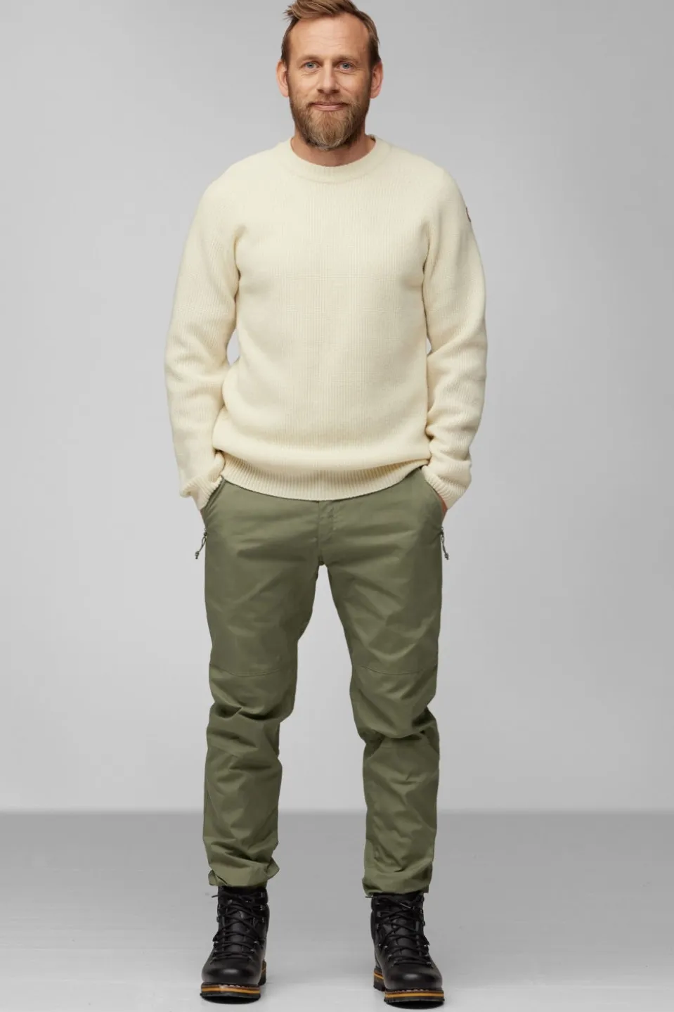 Fjällräven Trui Övik Rib Sweater M
