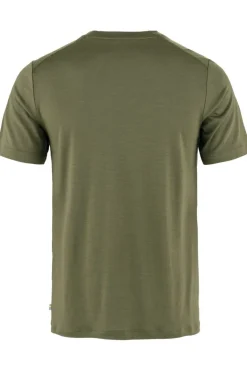 Fjällräven T-Shirt Abisko Wool Logo Ss M