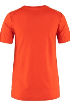 Fjällräven T-Shirt Abisko Wool Fox Ss W