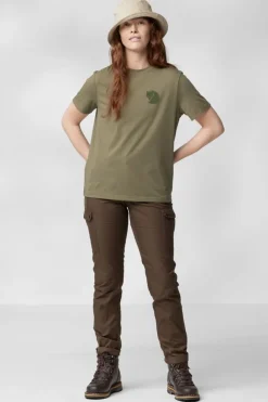 Fjällräven T-Shirt Fox Boxy Logo Tee W