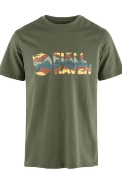 Fjällräven T-Shirt Multicolor Logo T-Shirt M