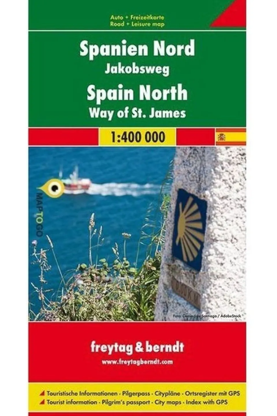 Freytag & Berndt Spanje 4 Noord - weg naar Santiago f&b (+r)