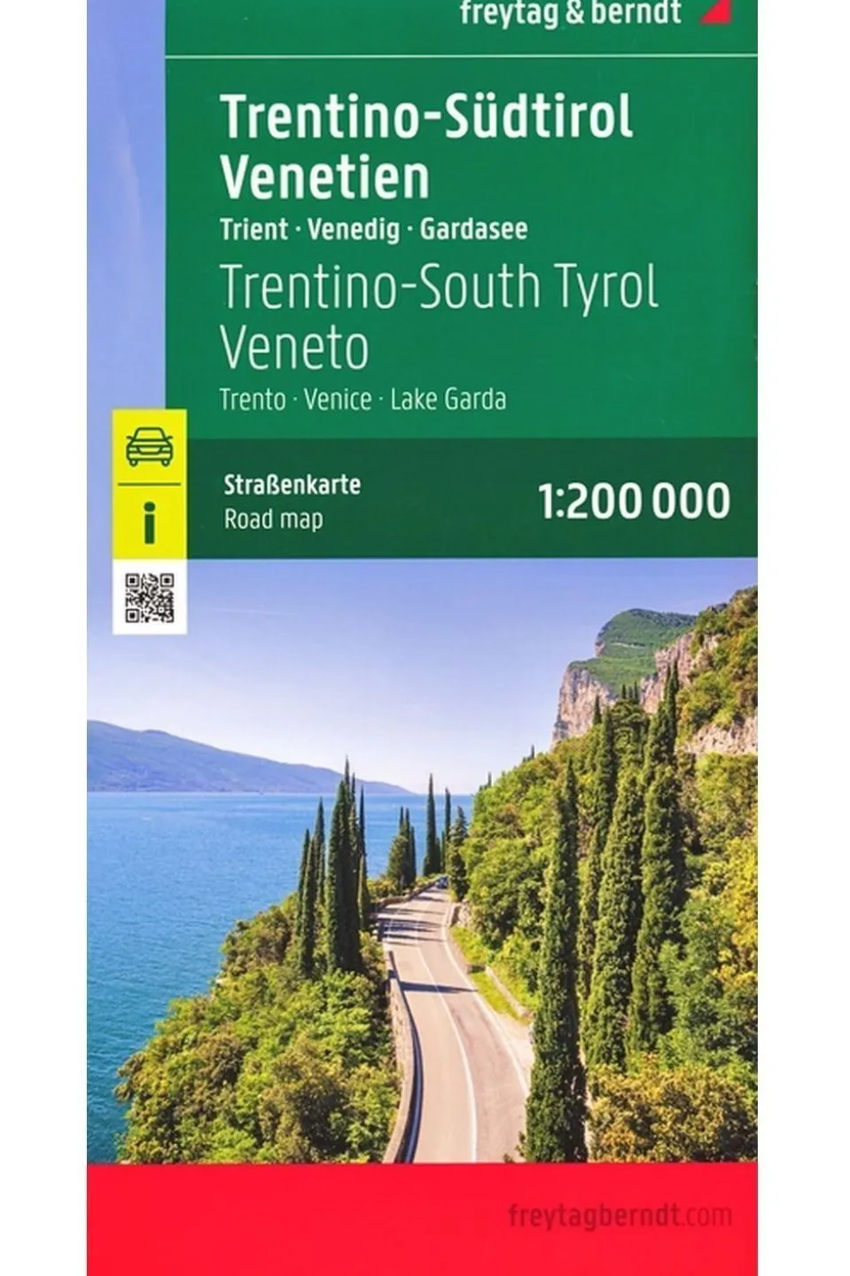 Freytag & Berndt Tirol Zuid - Trentino - Gardameer - Venetië f&b (+r)