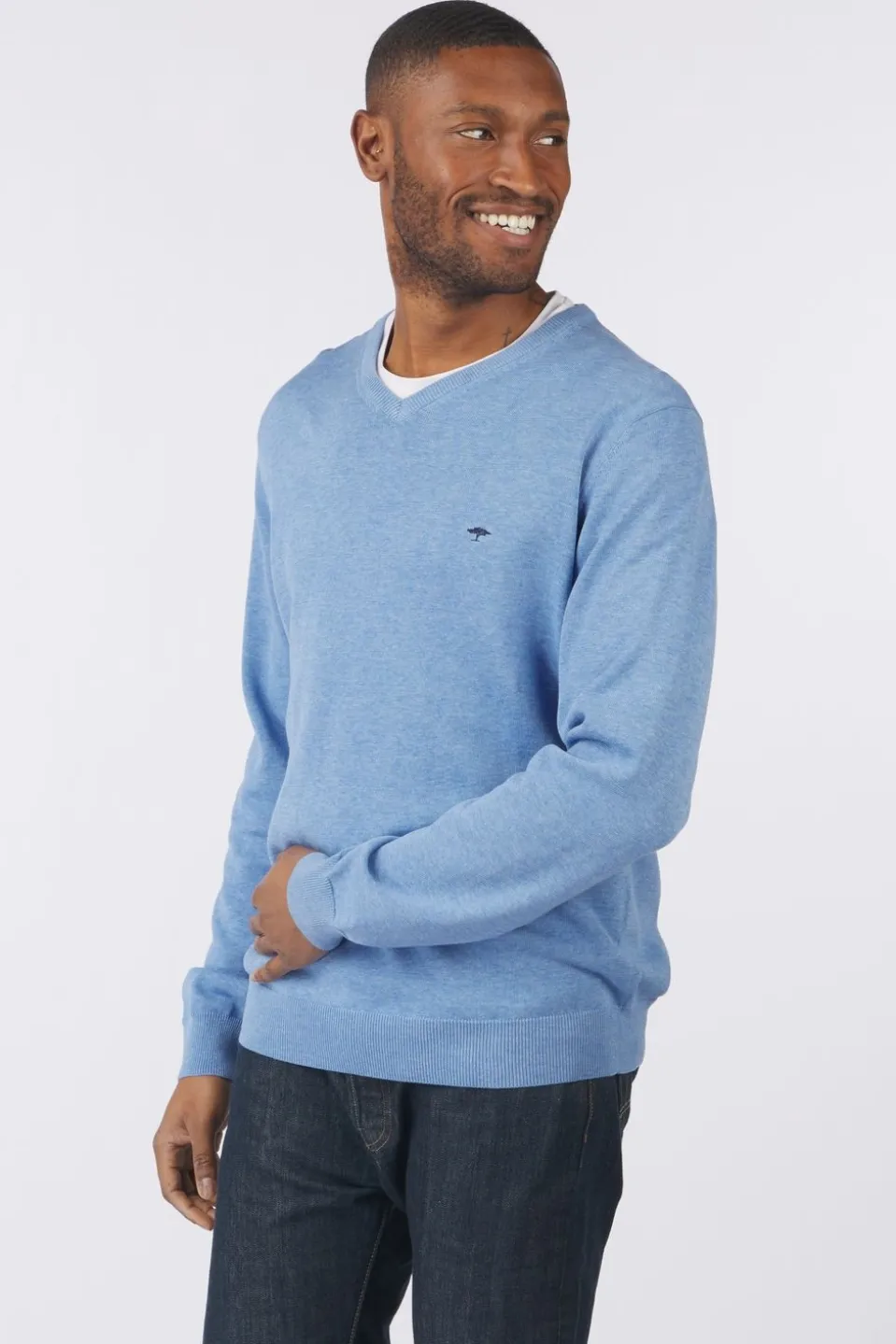 Fynch-Hatton Trui V-Neck Superfine