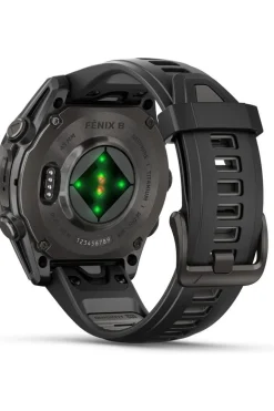 Garmin Sporthorloge Fenix 8 43mm, Amoled Saffier