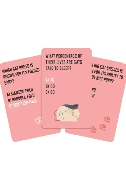 Gift Republic Speelgoed Cat Quiz Cards