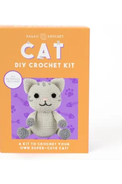 Gift Republic Speelgoed Diy Cat Crochet Kit