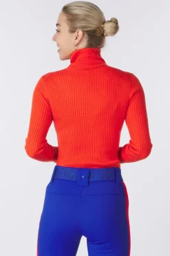 Goldbergh Fleece Mira Long Sleeve Knit Sweater