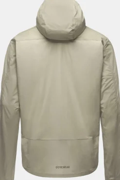 GOREWEAR Windstopper Fernflow Hooded Windbreaker Mens