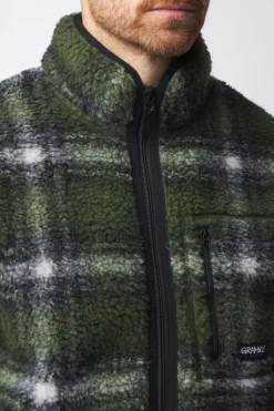 Gramicci Fleece Shadow Plaid Sherpa
