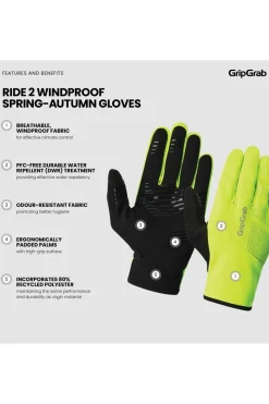 GripGrab Handschoenen Ride Ii Windproof Spring-Autumn Gloves