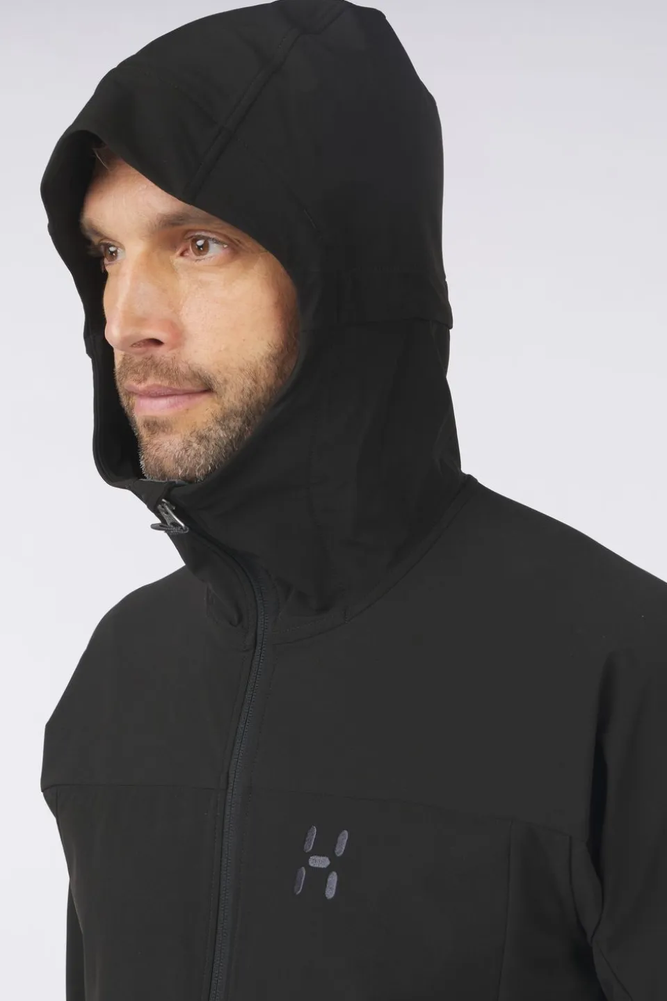 Haglöfs Softshell Jas Rosson Softshell Hood Men