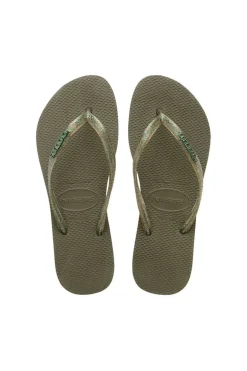 Havaianas Slim Logo Metallic