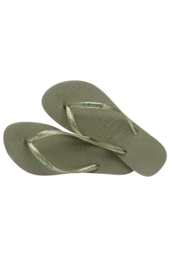 Havaianas Slim Logo Metallic