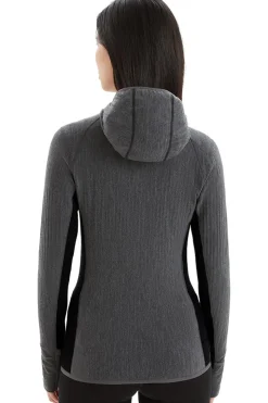 icebreaker Fleece Descender Ls Zip Hood