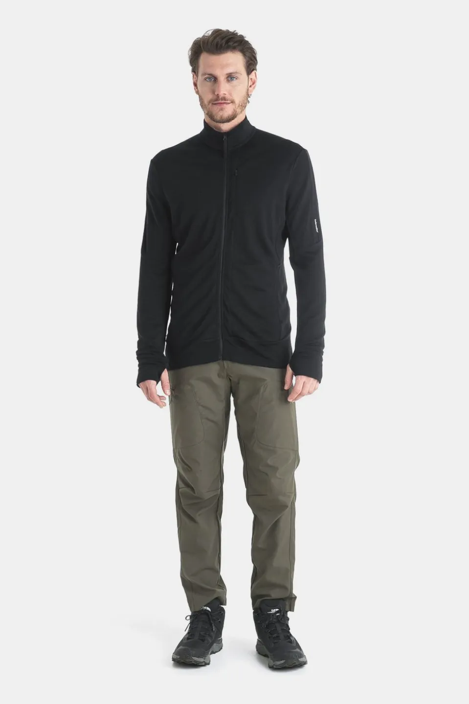 icebreaker Fleece M M 260 Quantum Iv Ls Zip