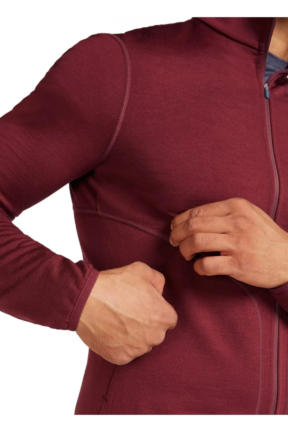 icebreaker Fleece Mer 560 Realfleece Elemtal II Ls Zip