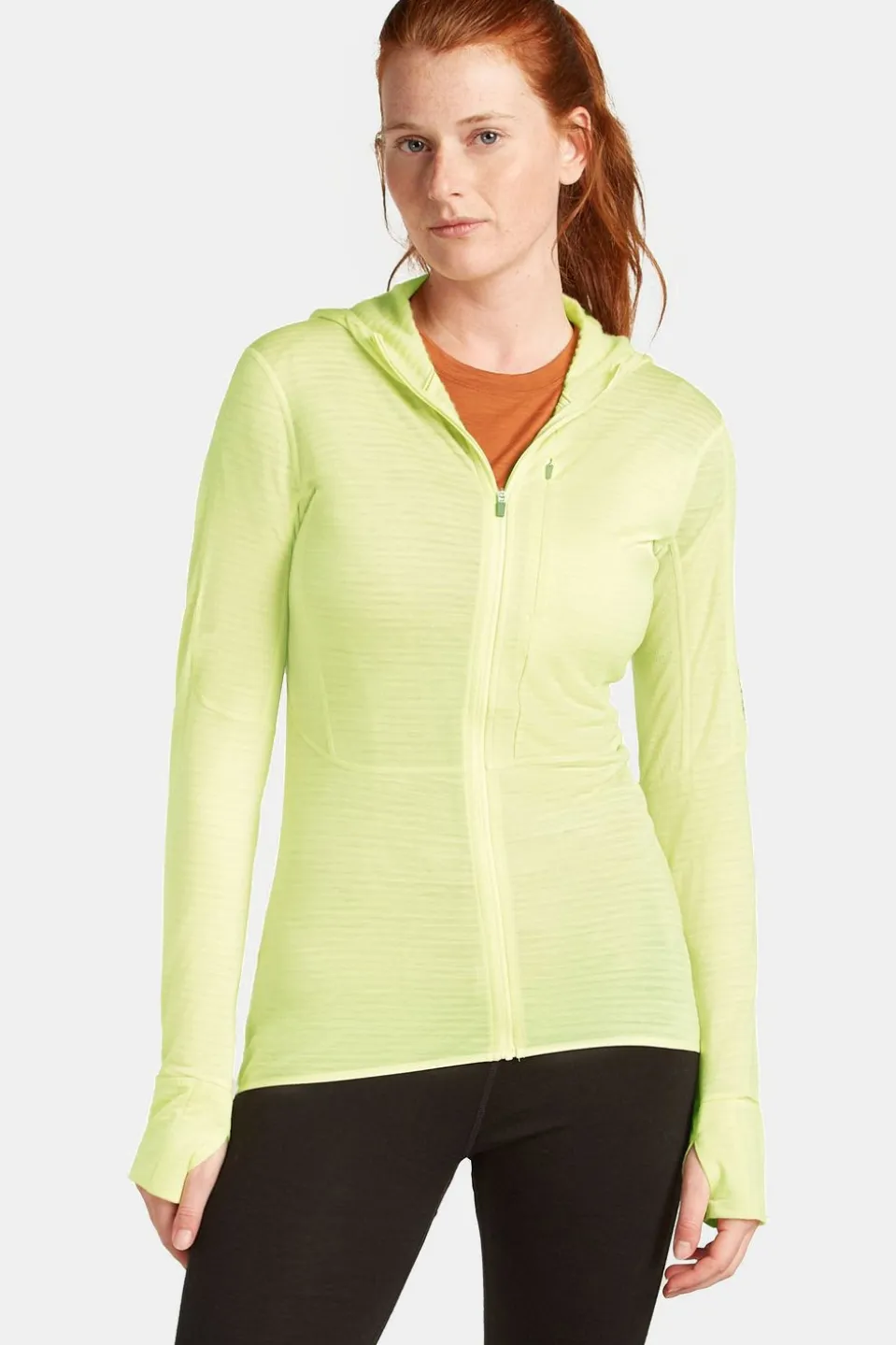 icebreaker Fleece W Mer 200 Realfleece Descender Ls Zip H