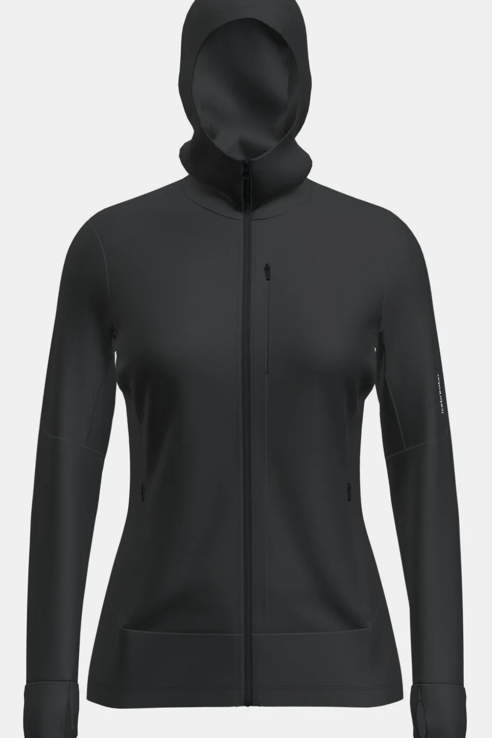 icebreaker Fleece W Mer 260 Quantum Iv Ls Zip Ho