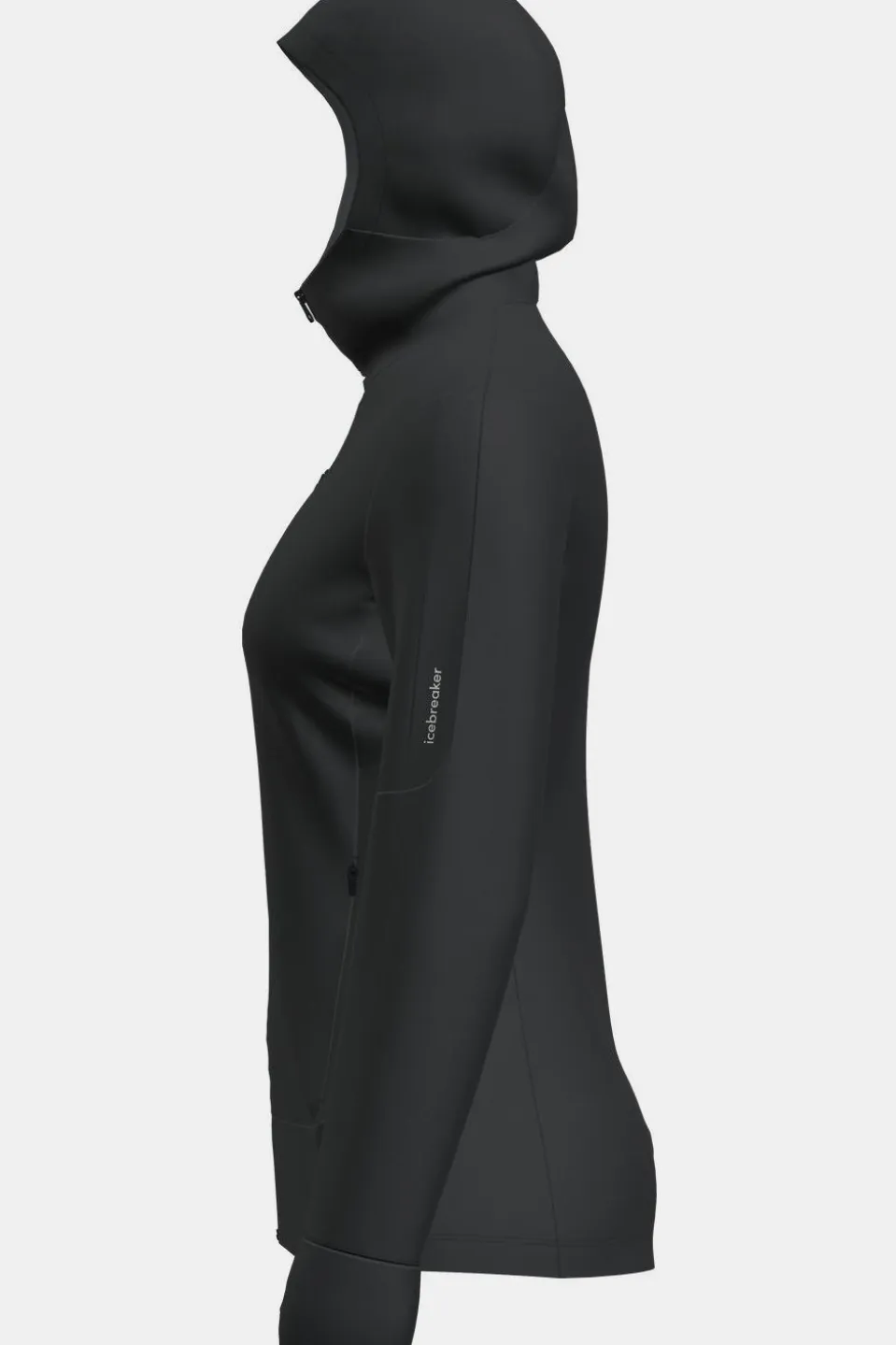 icebreaker Fleece W Mer 260 Quantum Iv Ls Zip Ho
