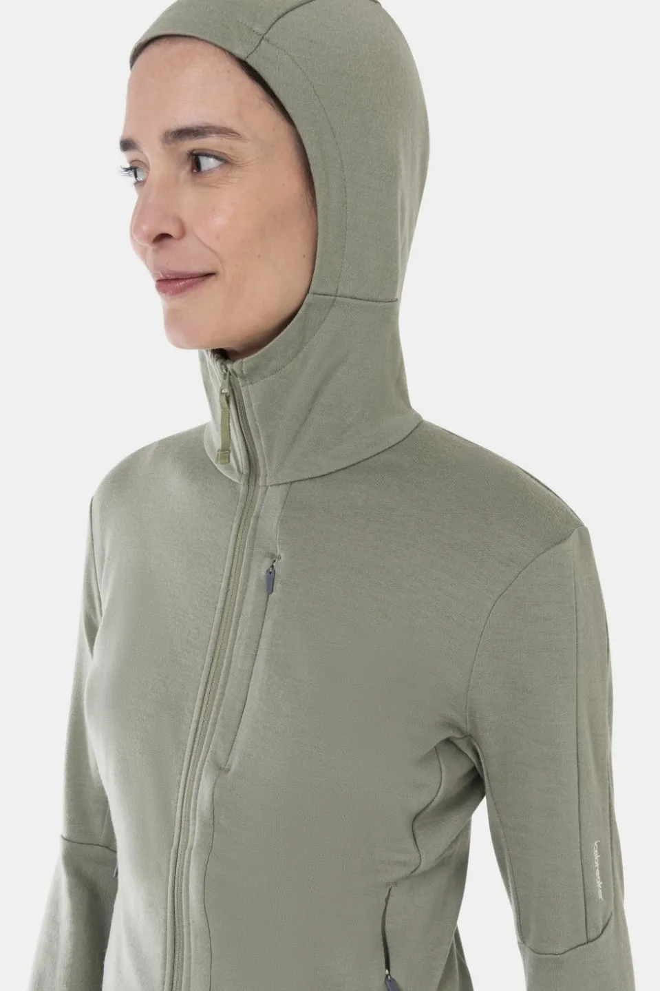 icebreaker Fleece W Mer 260 Quantum Iv Ls Zip Ho