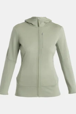 icebreaker Fleece W Mer 260 Quantum Iv Ls Zip Ho