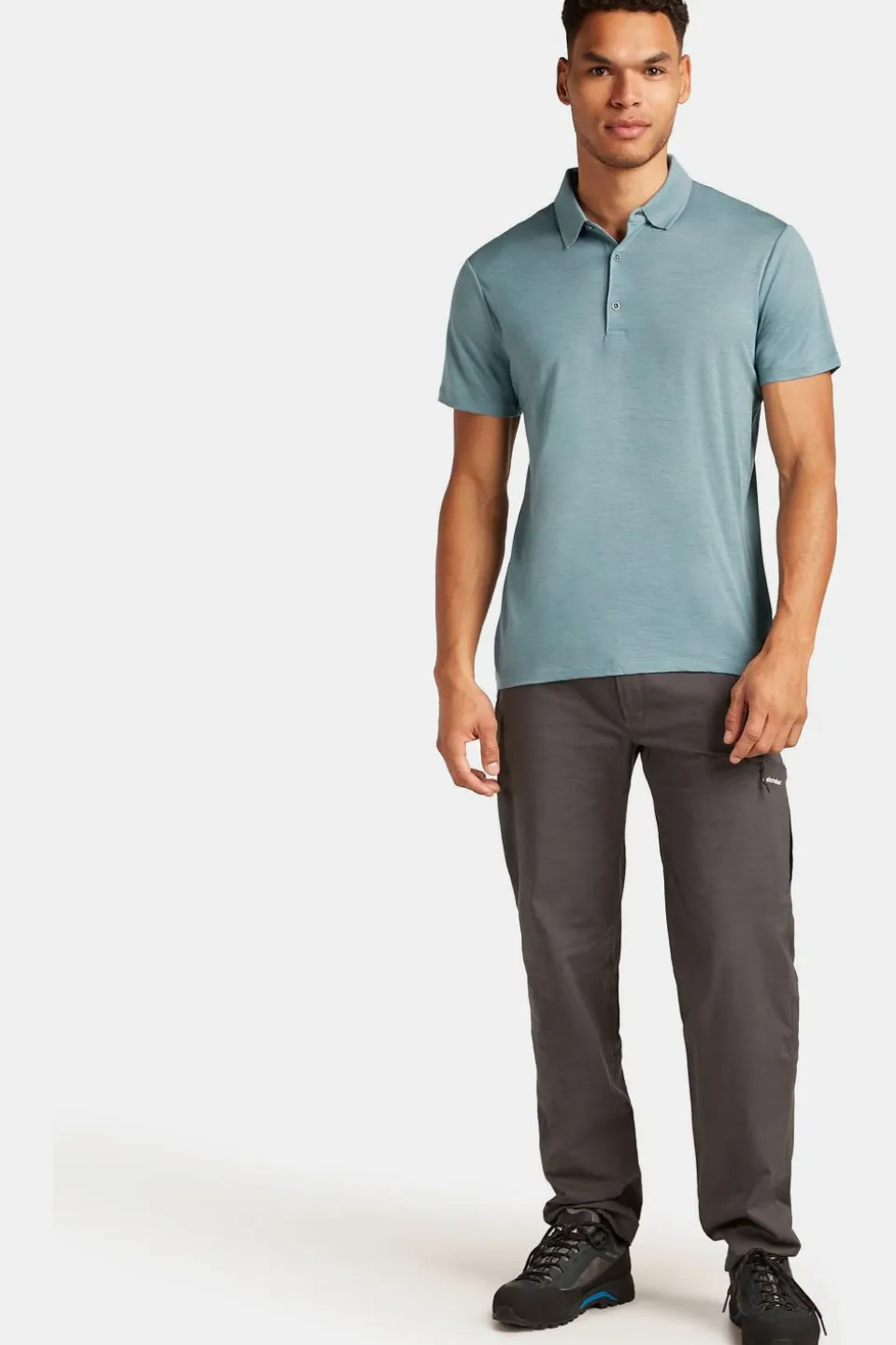 icebreaker Polo Men'S Merino 150 Tech Lite Iii Ss Polo