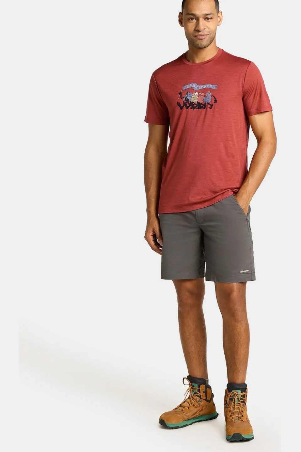 icebreaker T-Shirt M Mer 150 Tech Lite Ss Tee Hike Together