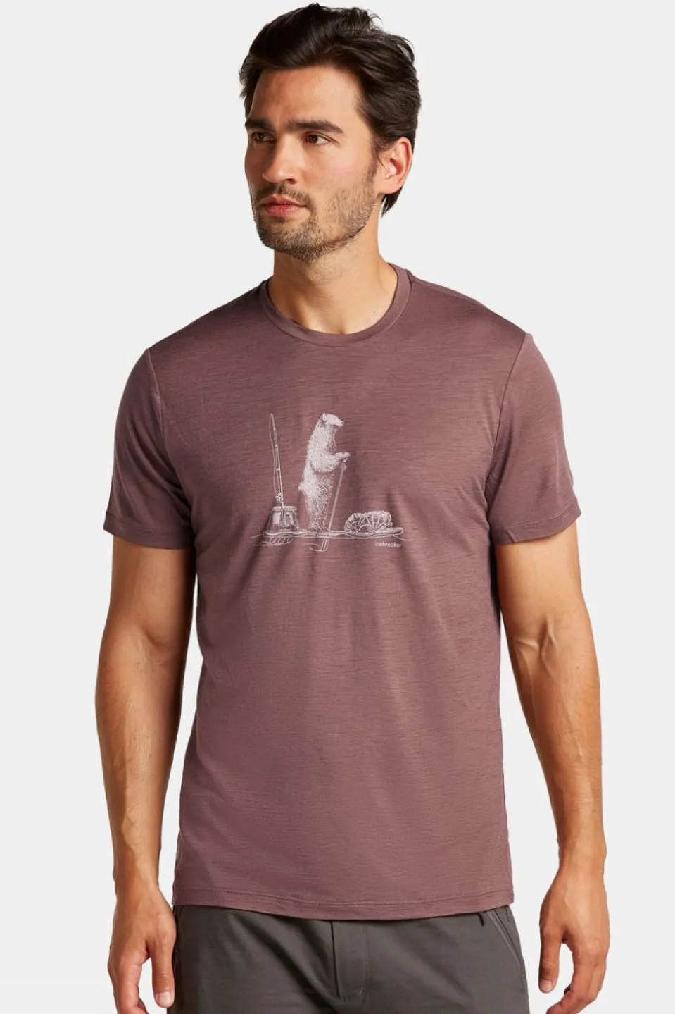 icebreaker T-Shirt M Mer 150 Tech Lite Ss T Pol Paddle