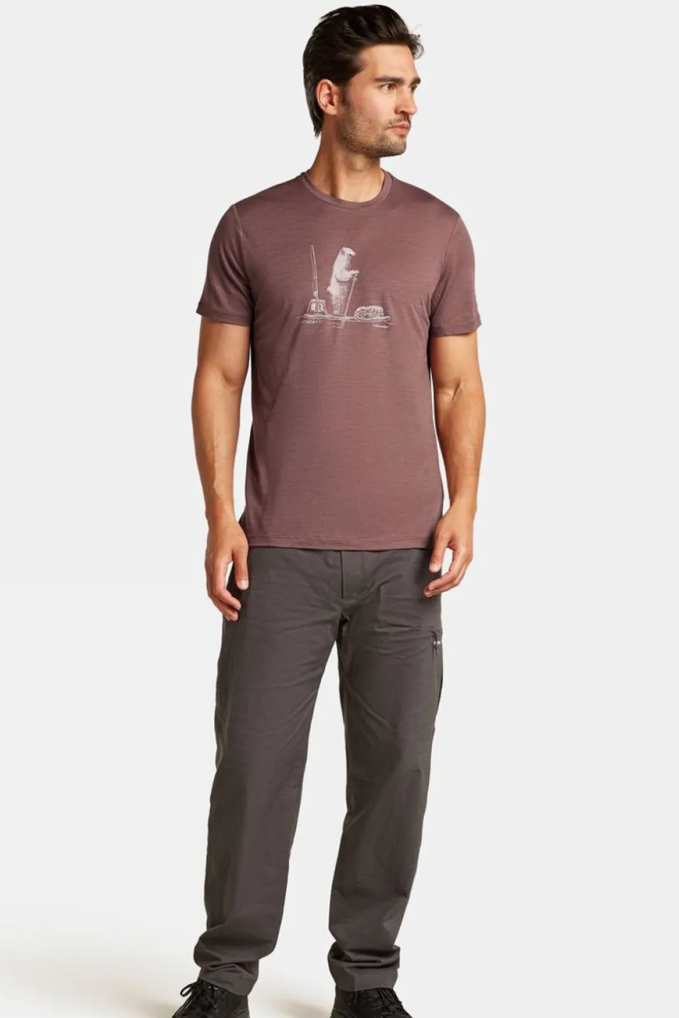 icebreaker T-Shirt M Mer 150 Tech Lite Ss T Pol Paddle