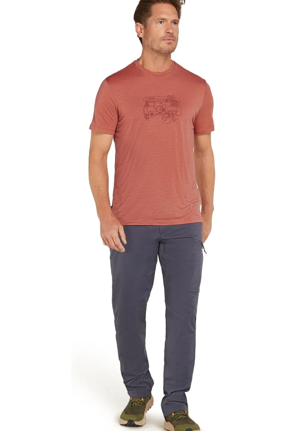 icebreaker T-Shirt M Mer 150 Tl Ss Tee Arete Peak