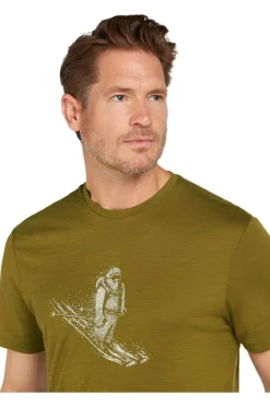 icebreaker T-Shirt M Mer 150 Tech Lite Ss T Skiing Yeti