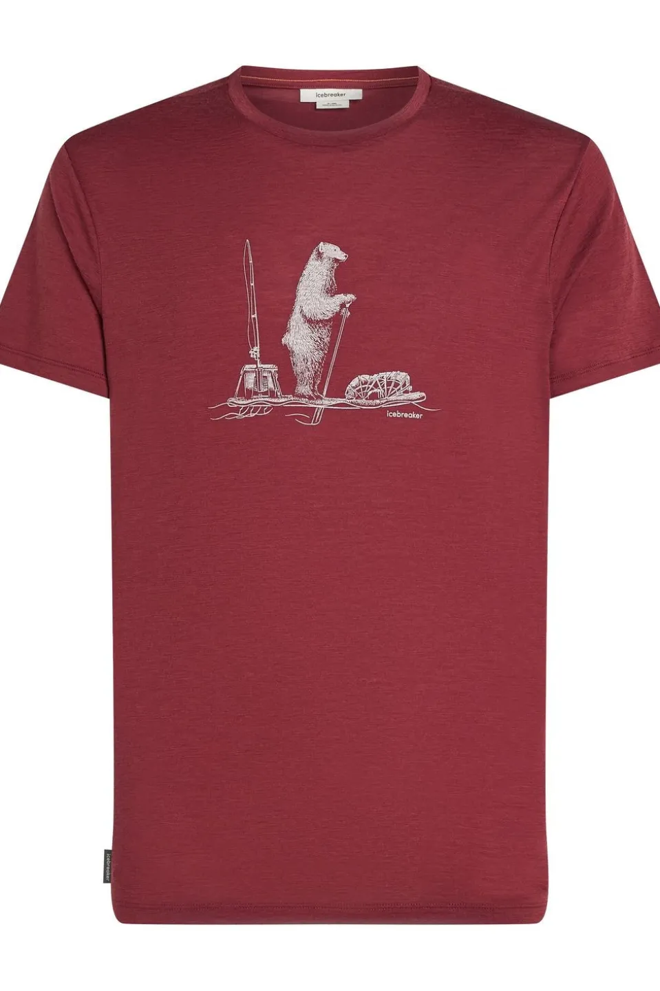 icebreaker T-Shirt M Mer 150 Tech Lite Ss T Pol Paddle
