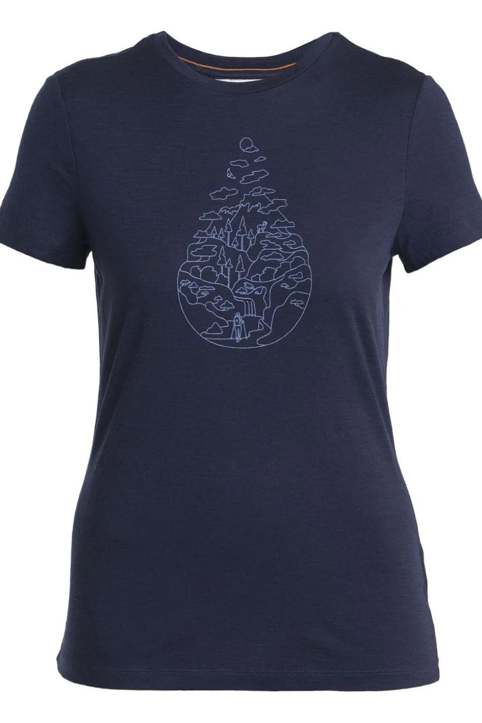 icebreaker T-Shirt Tech Lite III Ss Hike Path