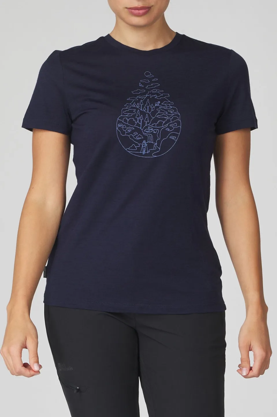 icebreaker T-Shirt Tech Lite III Ss Hike Path