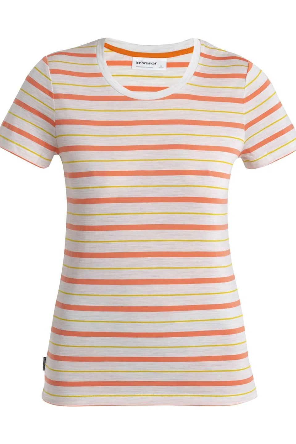 icebreaker W Wave Ss Tee Stripe