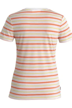 icebreaker W Wave Ss Tee Stripe