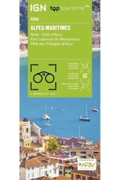 IGN Boek Alpes-Maritimes - Nice Cöte D'Azur Pnr Mercantour