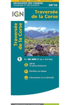 IGN Corsica GR20 traversée