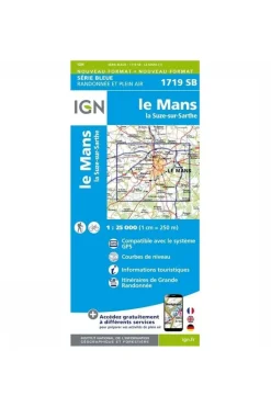 IGN Le Mans / La Suze-sur-Sarthe gps