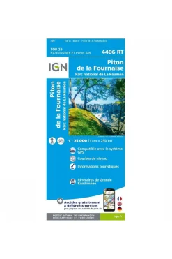 IGN Piton de la Fournaise (Ile Réunion) gps