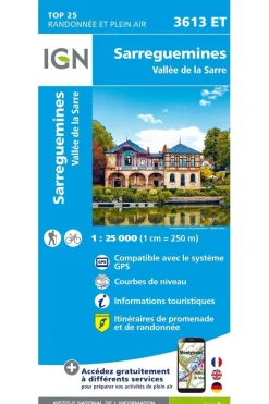 IGN Sarreguemines / Vallée de la Sarre gps