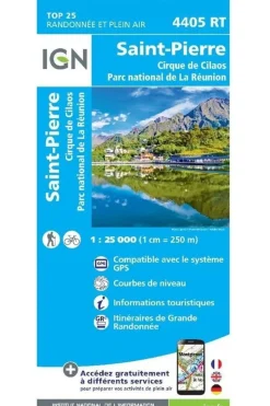 IGN St-Pierre / Cirque de Cilaos (Ile Réunion) gps
