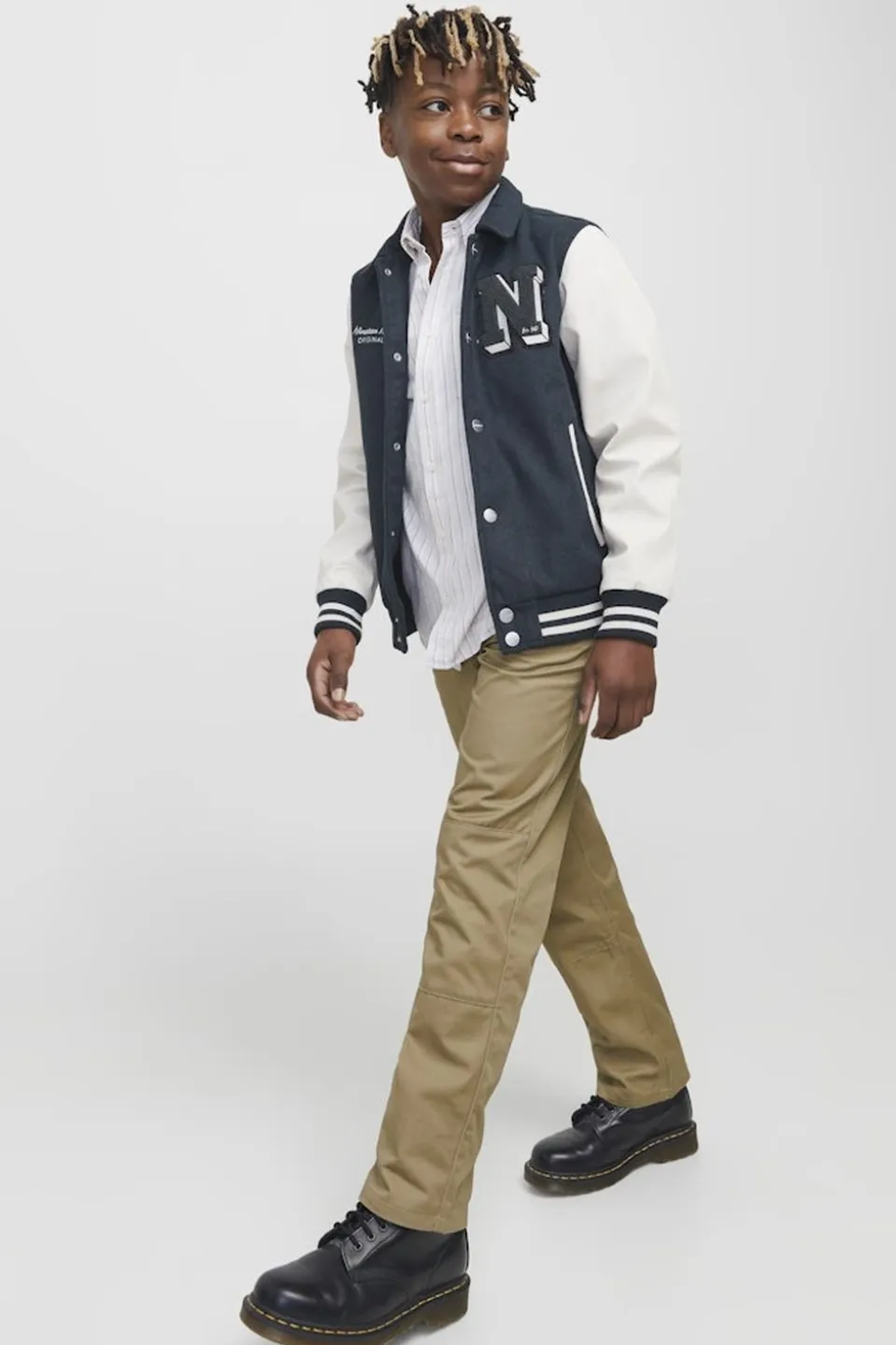 Jack & Jones Broek Bill Wide Panel Chino