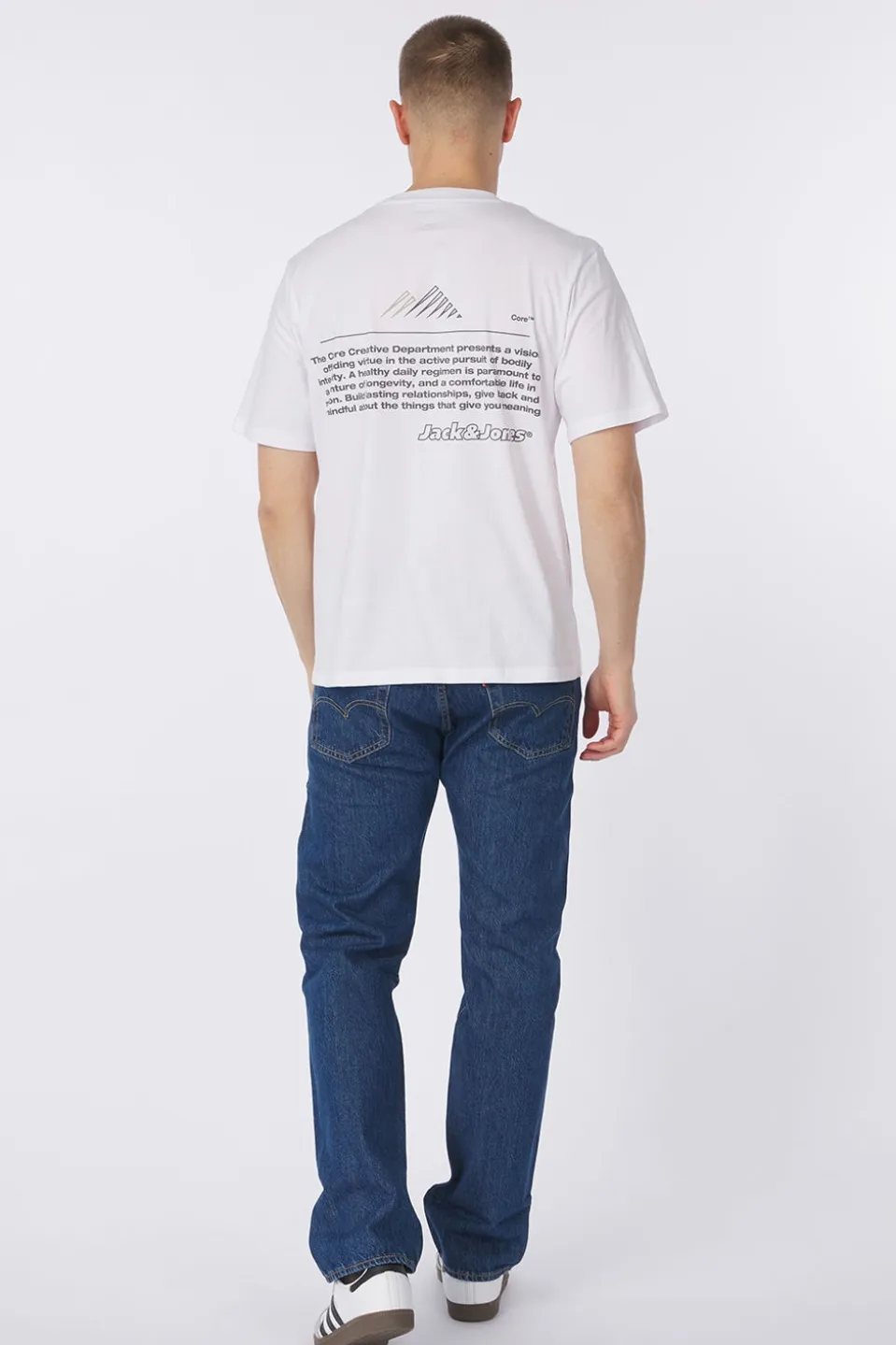 Jack & Jones T-Shirt Lima Logo Back Print