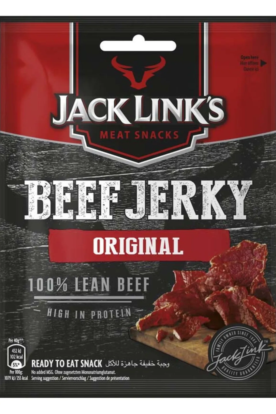 Jack Link's Voedsel 40G Beef Jerky Original