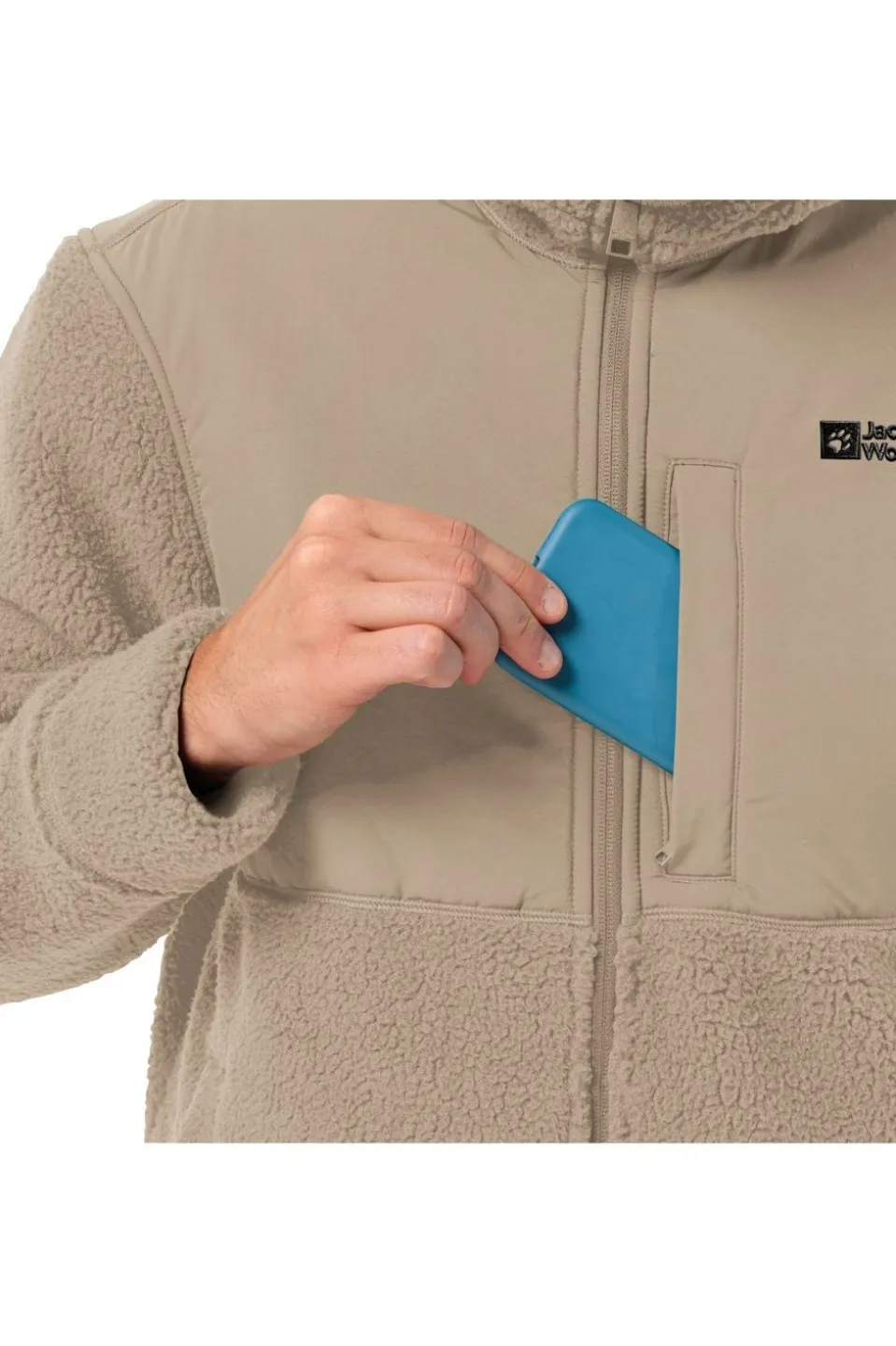 Jack Wolfskin Fleece Felslicht Hooded